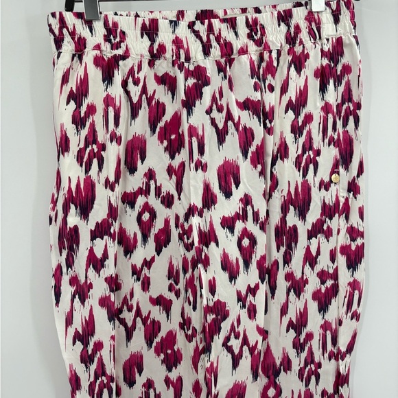 Scotch and soda gia purple floral print wide leg trousers size medium 29 - Picture 5 of 16